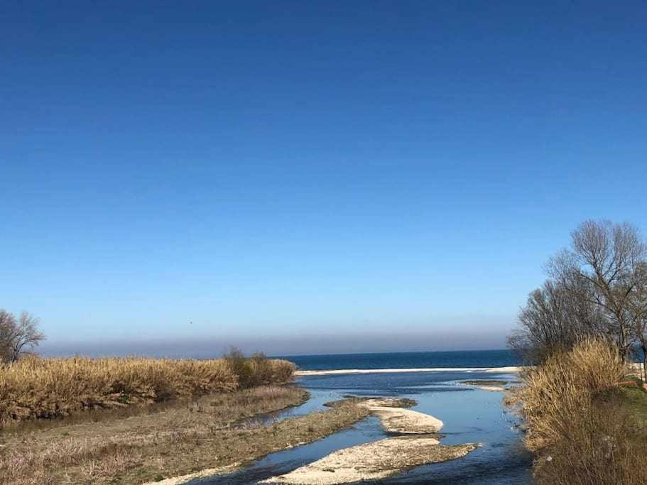 Vita Marina Lägenhet Porto SantʼElpidio Exteriör bild
